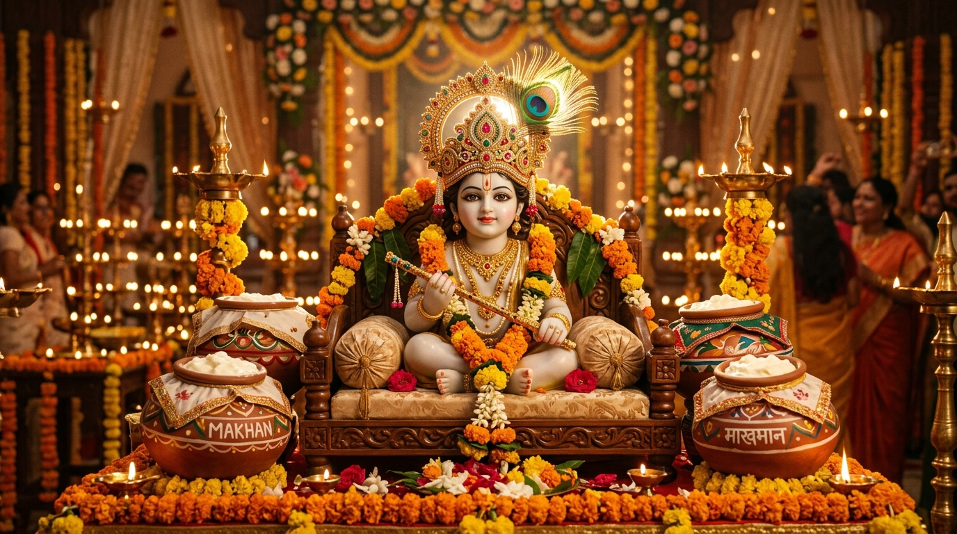 कृष्ण जन्माष्टमी 2026: 3 या 4 सितंबर? जानें निशीथ काल पूजा का सटीक मुहूर्त, स्मार्त-वैष्णव तारीखों का अंतर, पारण समय और बैंक अवकाश